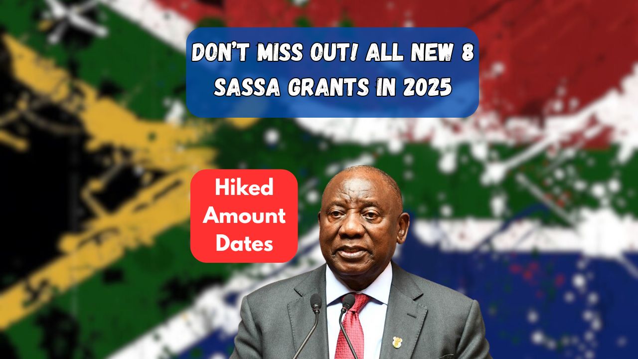 8 SASSA Grants 2025