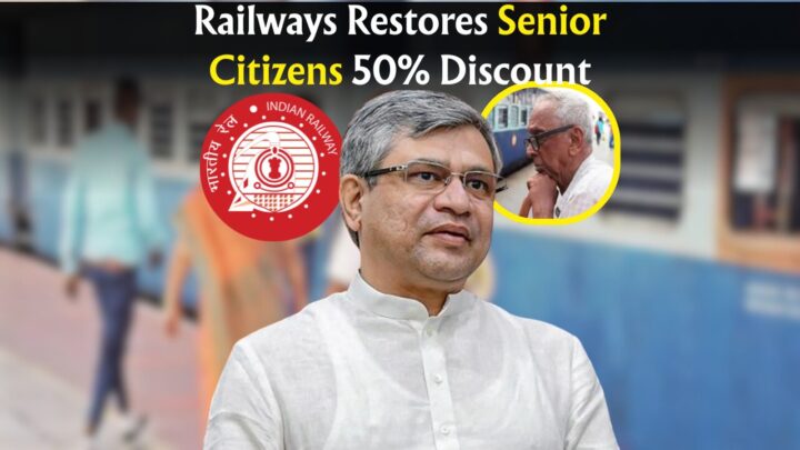 Railway Fare Discount for Senior Citizens