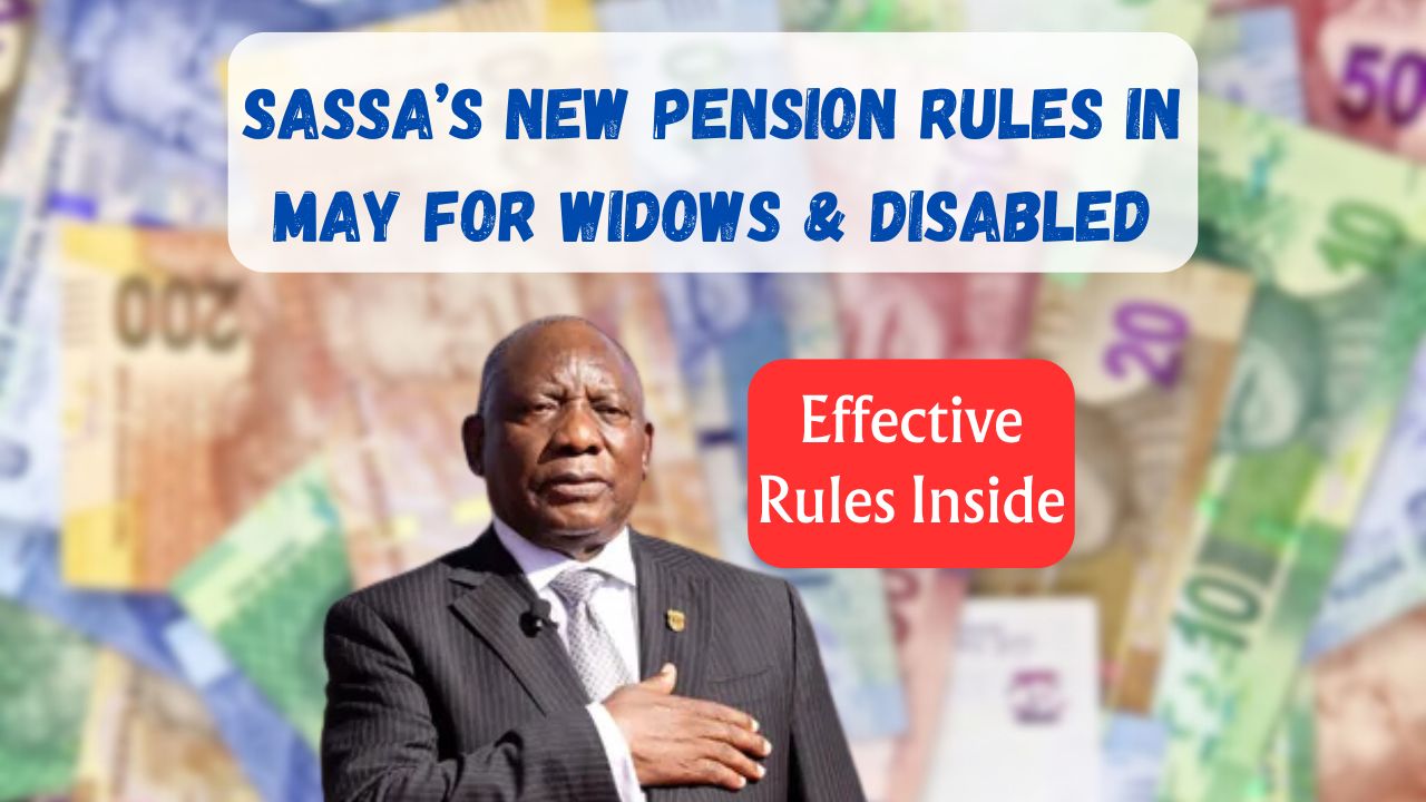 SASSA New Pension Rules
